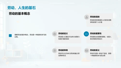 劳动教育总结讲座PPT模板