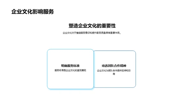 服务升级与企业文化