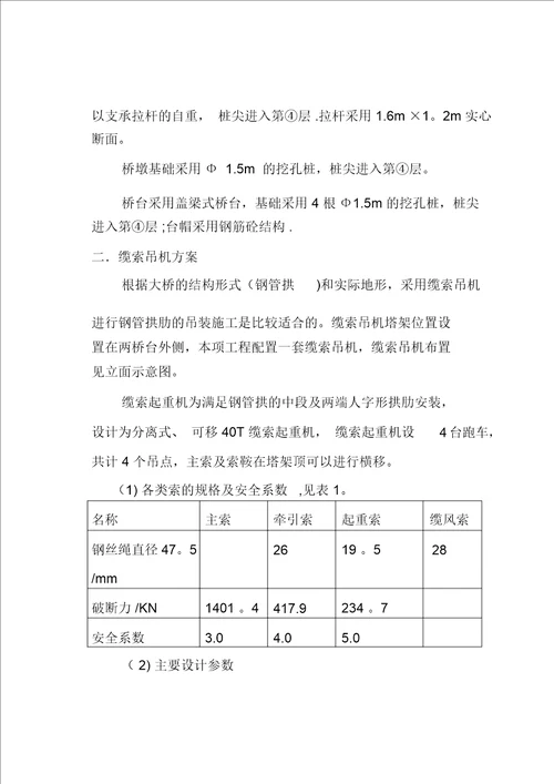 大连海滨路钢管拱桥施工组织设计