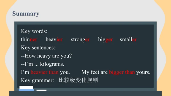 Unit 1 How tall are you Part B Let's learn课件（30张PP