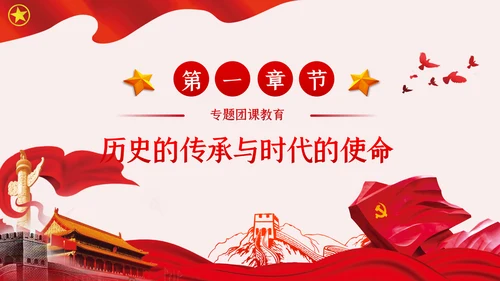 争做新时代好青年合格共青团员团课PPT模板
