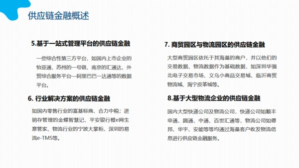 互联网时代下的供应链金融动态通用PPT模板
