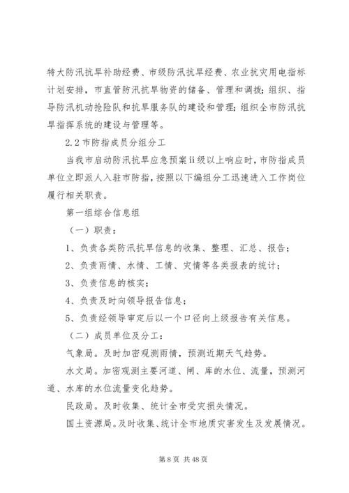 防汛抗旱应急方案范文.docx