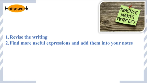 Unit5 Section B 3a-self-check  课件 （人教新目标八年级上册Unit 