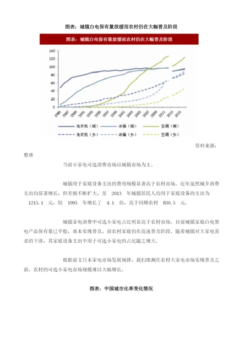 中国小家电行业发展规律：市场由技术导入到成长爆发.docx