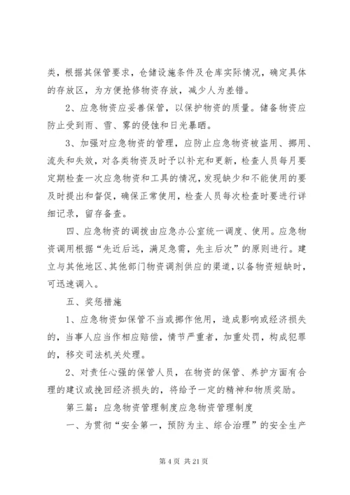 医院应急物资管理制度.docx