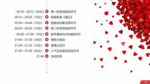 完美邂逅浪漫相亲活动策划方案PPT模板