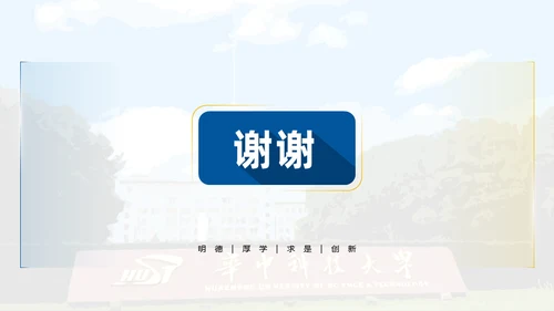 科技大学校园活动毕业论文答辩通用PPT模板