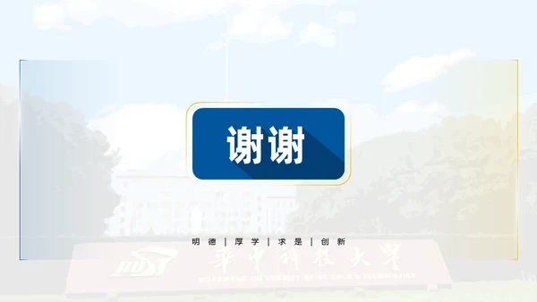 科技大学校园活动毕业论文答辩通用PPT模板