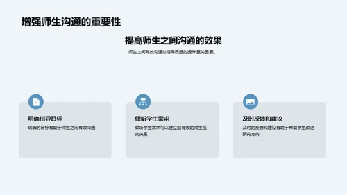 硕士指导新视角