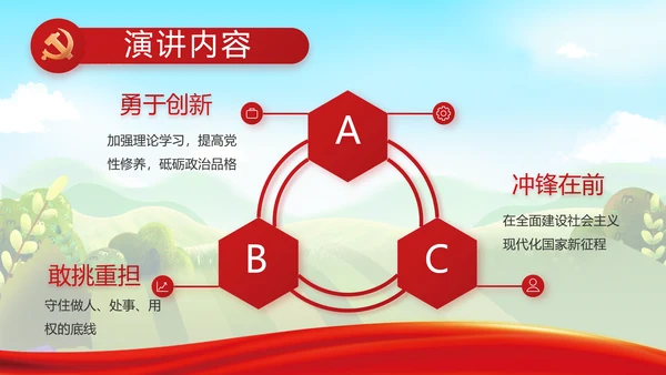 推进乡村振兴重点工作总结动态PPT