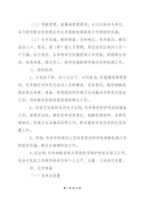 村级核酸检测应急预案方案.docx