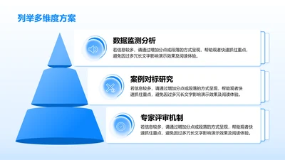 列举多维度方案-列举PPT
