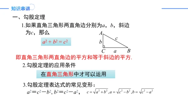 第17章 勾股定理复盘提升 单元复习课件（共26张PPT）-2023-2024学年八年级数学下册同步