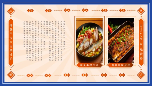 美食餐饮店铺宣传PPT