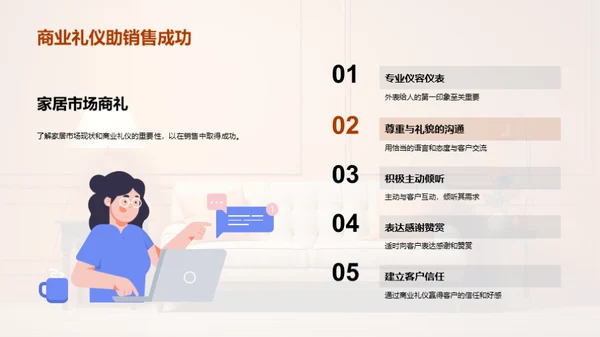 商业礼仪在家居销售中的实践