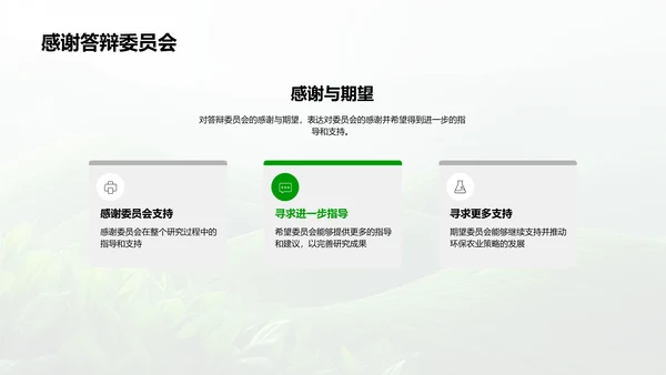 农业生态平衡答辩报告PPT模板