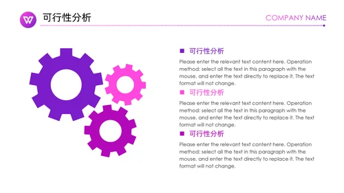 紫色神秘商业项目计划书通用PPT模板