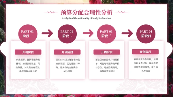 粉红色毛玻璃520情人节PPT模板