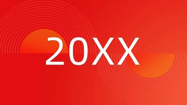 简约渐变年会快闪企业年会活动PPT课件