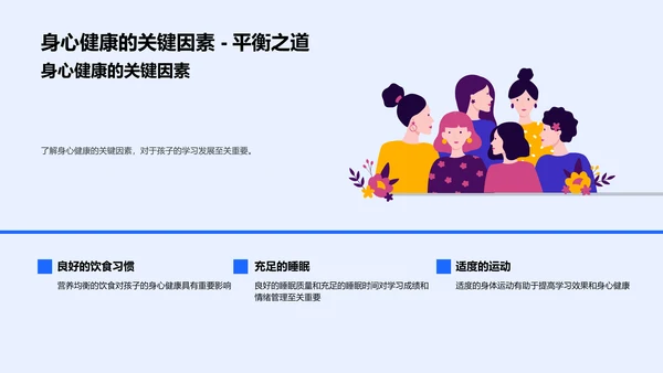 孩子学习效率提升报告PPT模板