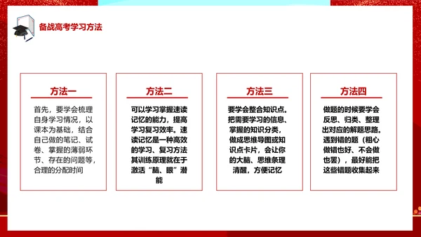 中考高考倒计时一百天冲刺加油PPT模板