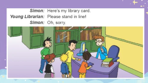 Module 10 Unit 1   Don't talk in the library.课件(共2