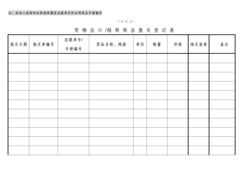 加工贸易标准手册.docx