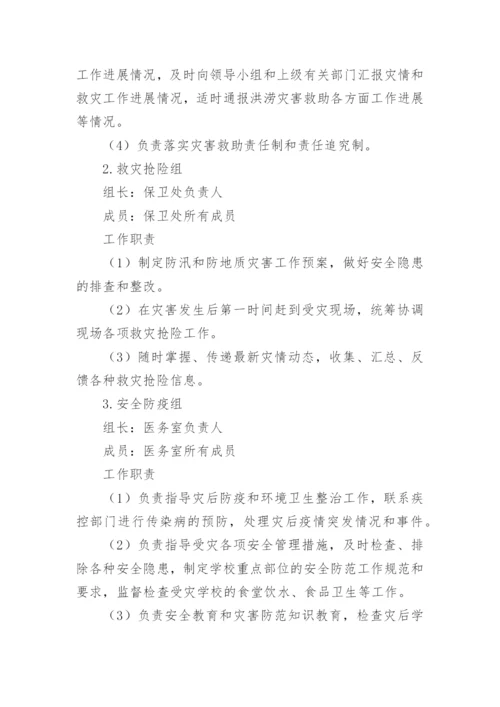 学校突发性地质灾害应急预案.docx