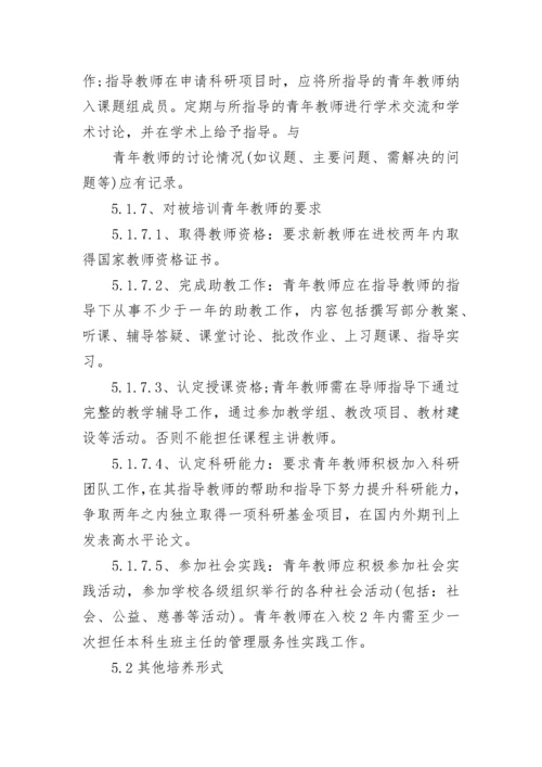 大学教师个人培养计划.docx