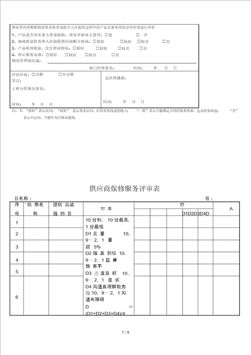 供应商管理办法新