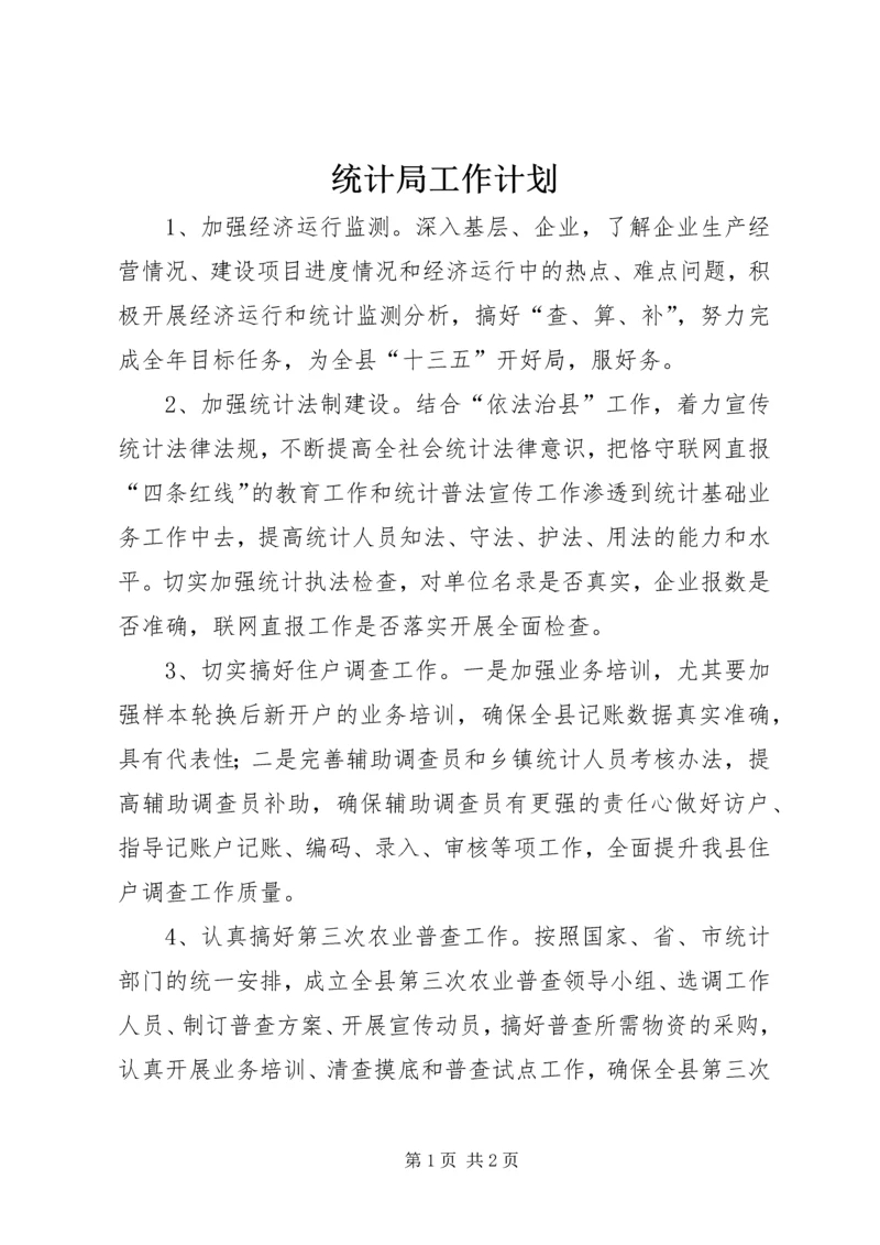 统计局工作计划 (9).docx
