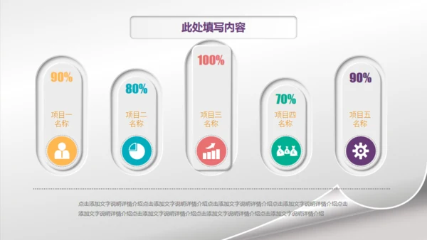微立体高端商务工作汇报通用PPT模板