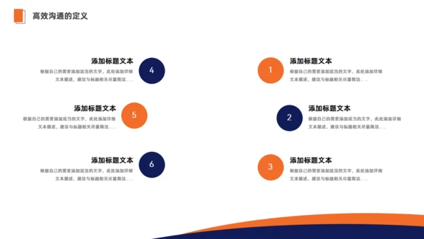 高效沟通技巧简约商务企业内训通用PPT模板