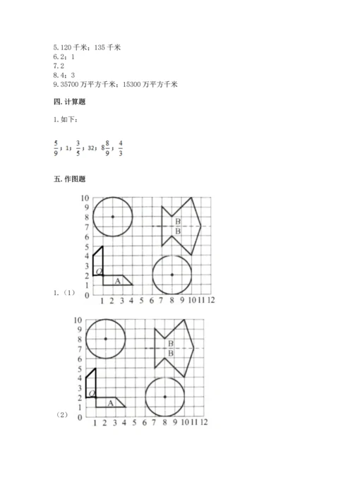 人教版六年级上册数学期末测试卷精品【完整版】.docx