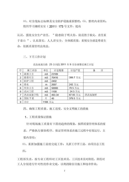 施工单位工地例会材料