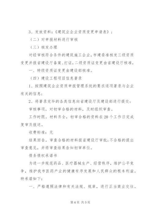 某年单位无债务承诺书.docx