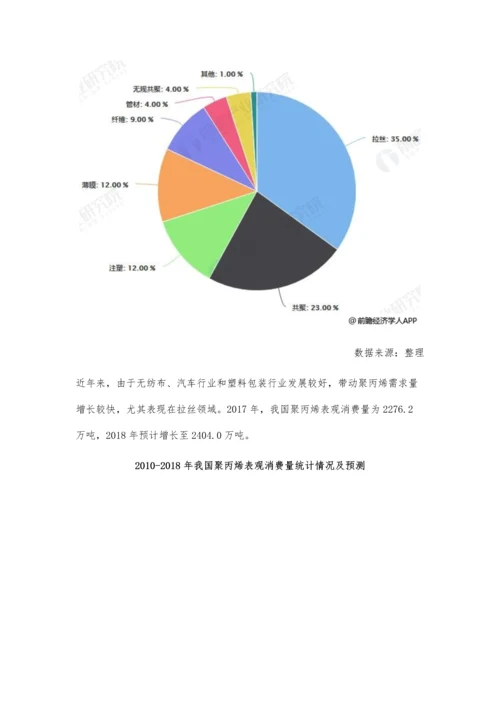 中国丙烯行业市场现状及发展趋势分析-行业进一步发展推动技术水平持续提升.docx