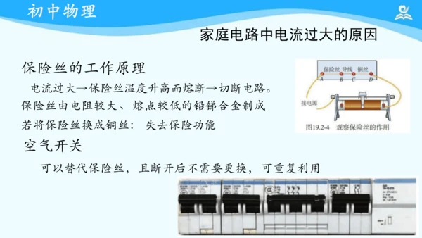 第十九章 生活用电 复习课件（共17张PPT）