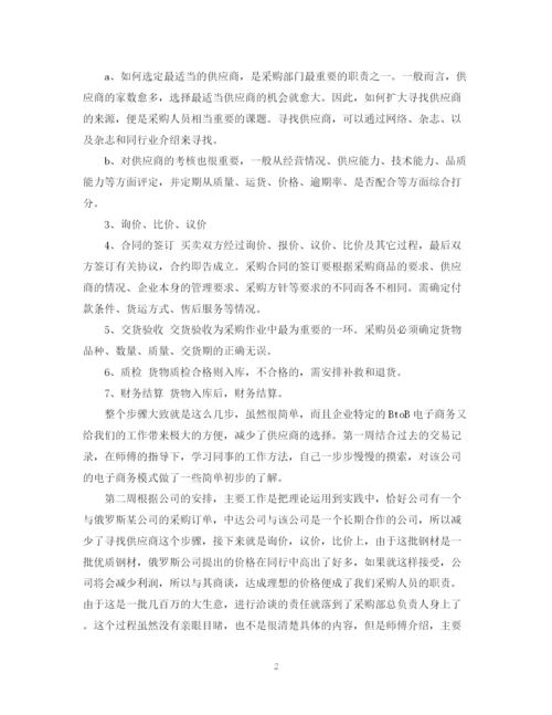 精编之电子商务实习总结范文.docx