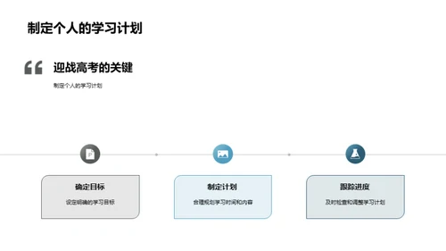 高考倒计时策略