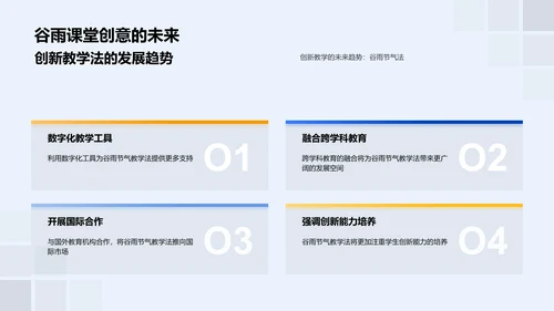 谷雨教学法创新PPT模板