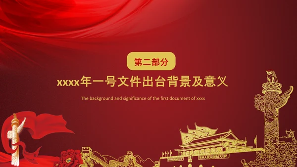 中央一号文件深度解读条例内容PPT课件