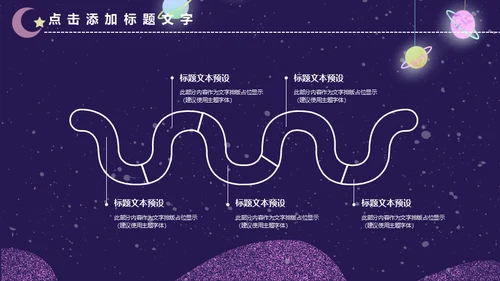 创意科技黑洞科谱知识商业计划书通用PPT模板