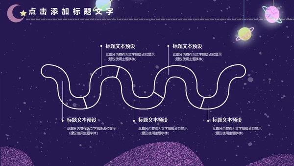 创意科技黑洞科谱知识商业计划书通用PPT模板