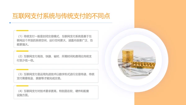 金融业银行与互联网发展趋势关系货币PPT模板