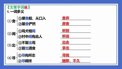 第三单元复习课件 2023-2024学年统编版语文八年级下册(共58张PPT)