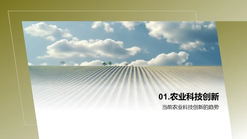 3D风农林牧渔商务培训PPT模板