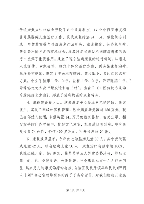 儿童福利院年度工作总结.docx