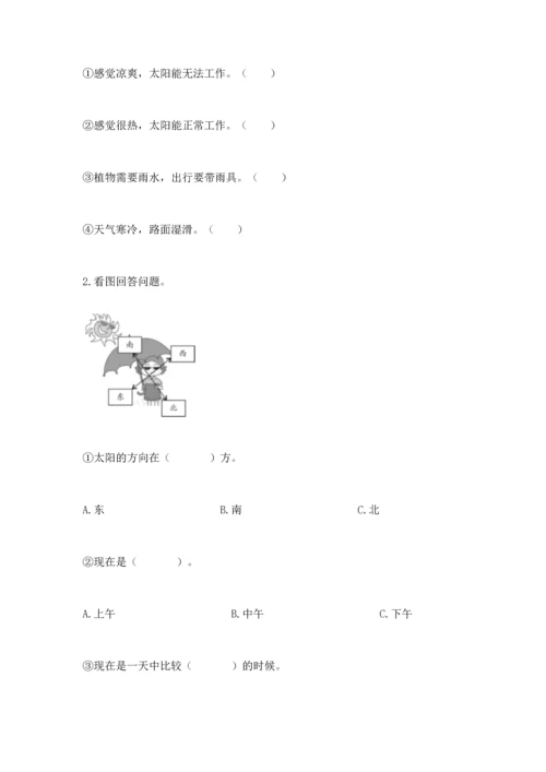 教科版二年级上册科学期末测试卷精品（夺冠系列）.docx